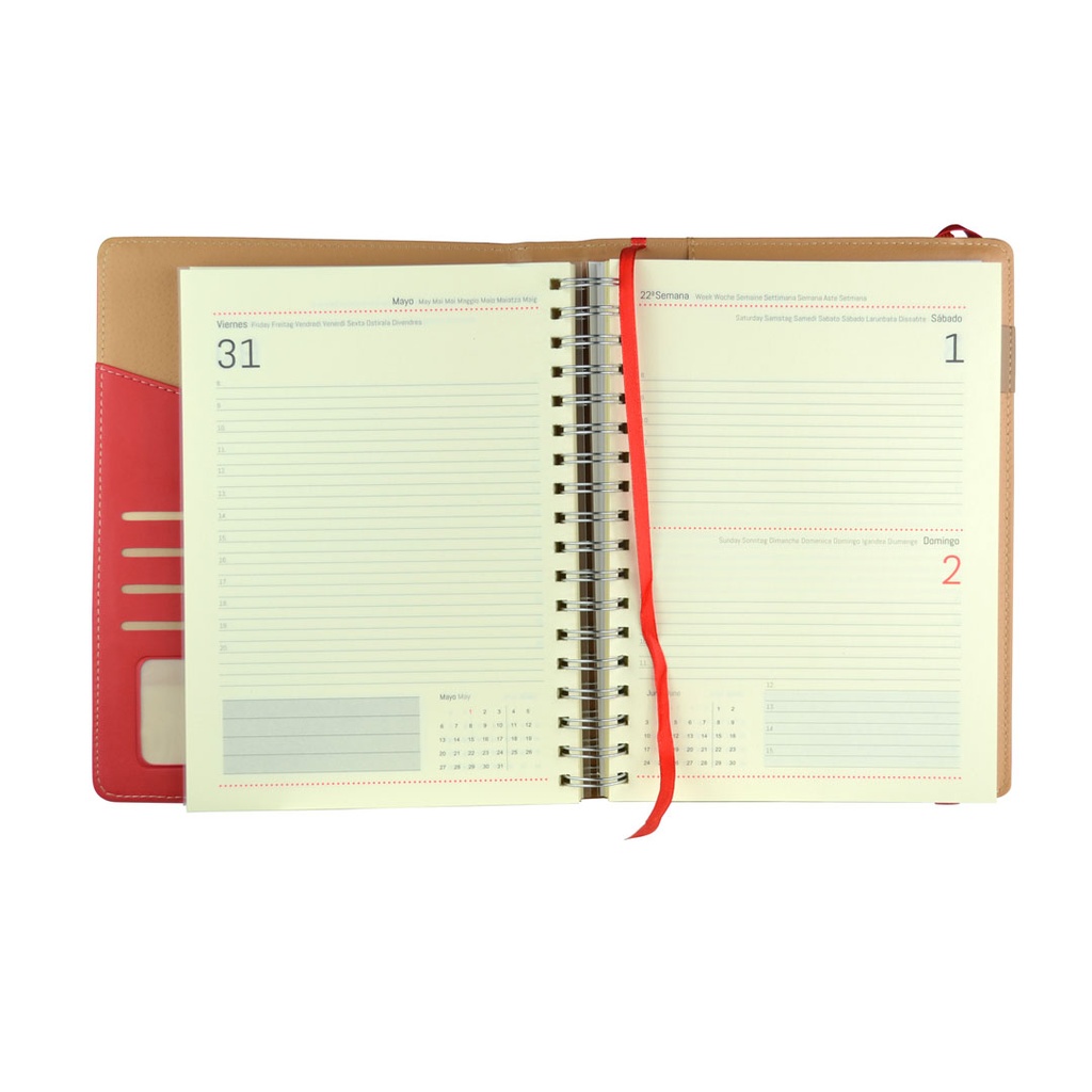 AGENDA FUNDA WIRE-O (24DP) - 6266