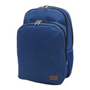 MOCHILA TRIPLE COMPARTIMENTO AZUL MARINO