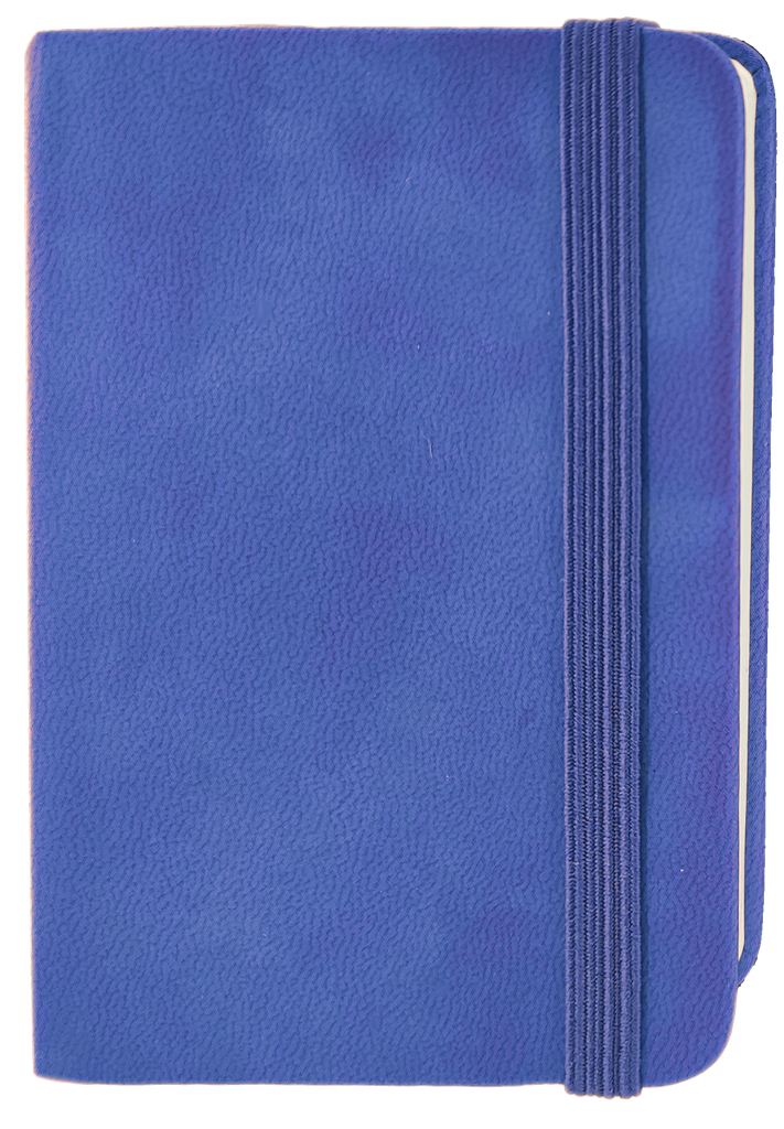 TARJETERO CON FORMA  NOTEBOOK AZUL      