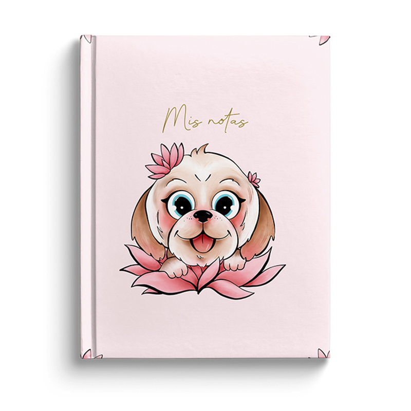 Cuaderno Book A5 Lotus dog 
