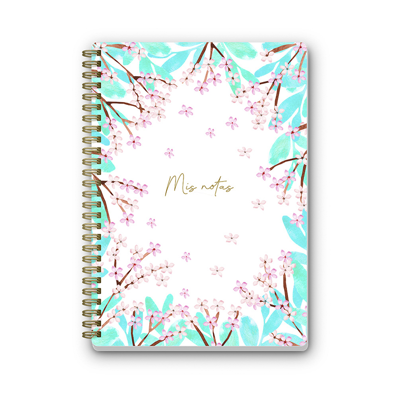 Cuaderno Wire-o A5 Cherry Blossom 