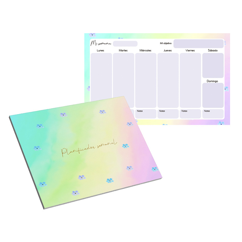 Planificador Semanal Rainbow 