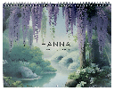 PLANIFICADOR SEMANA VISTA WIRE-O WISTERIA DREAMS