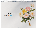 PLANIFICADOR MES VISTA WIRE-O CRIMSON BLOOM