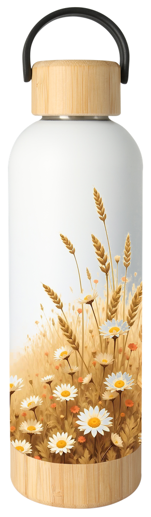 BOTELLA TERMO BAMBU 500ML  Golden  Meadows 