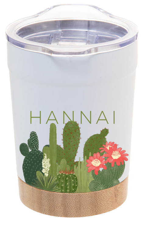 VASO TERMO BAMBÚ  350ML Cactus 
