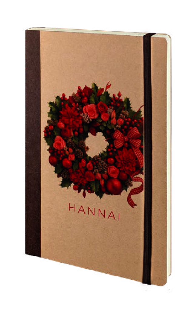 NOTEBOOK NATURE 21BL  HANNAI CHRISTMAS CORONA