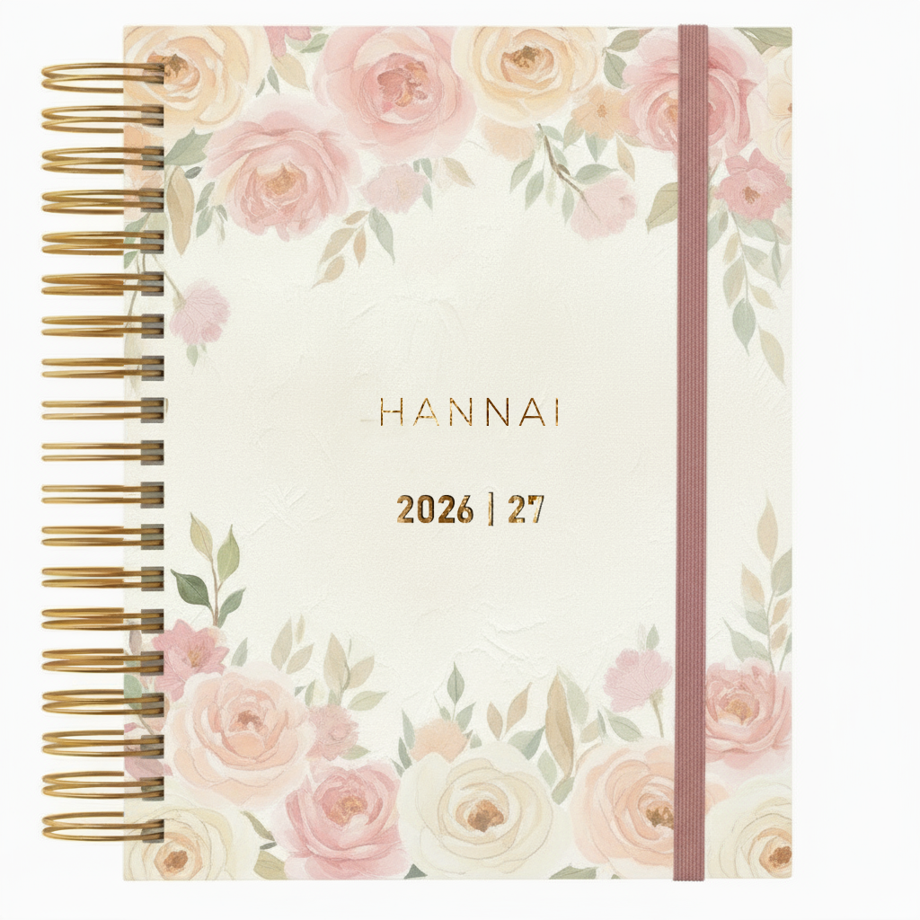 AGENDA HANNAI ACADÉMICA FLORAL SV 2026-27
