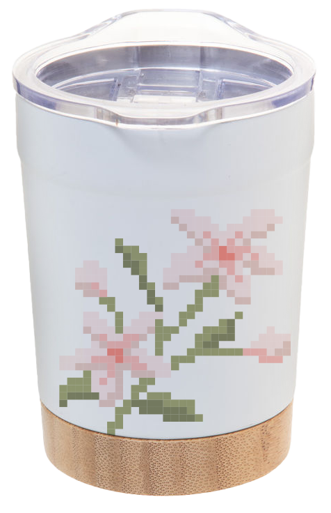 VASO TERMO BAMBU 350ML PIXEL