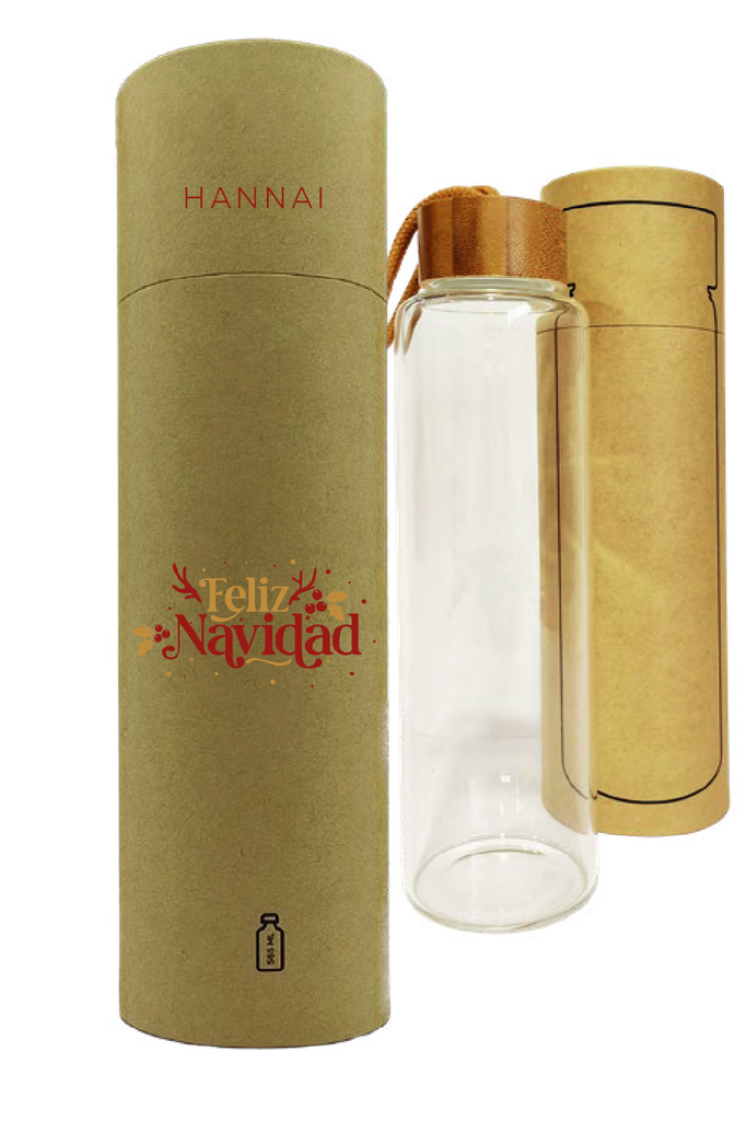 BOTELLA ELITE HANNAI CHRISTMAS FELIZ NAVIDAD