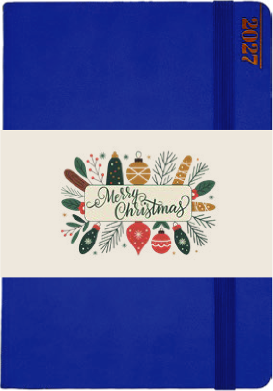 AGENDA LINE 21DZ 2027 HANNAI CHRISTMAS MERRY