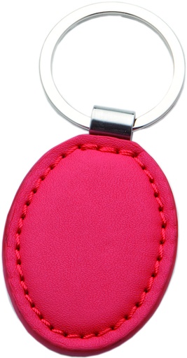 LLAVERO ESPEJO OVAL (ROJO)