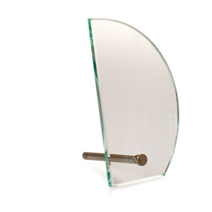 [30013454] PLACA CRISTAL VELA LIPJET 12 CM