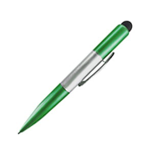 BOLÍGRAFO TOUCHPEN LED LOGO. TINTA NEGRA
