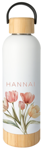 [25003424] BOTELLA TERMO BAMBU 500ML Petals change 