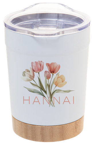 [25003436] VASO TERMO BAMBÚ  350ML Petals change 