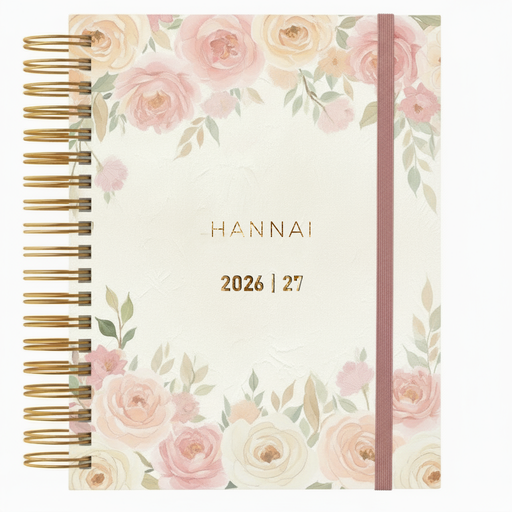 [25004019] AGENDA HANNAI ACADÉMICA FLORAL SV 2026-27