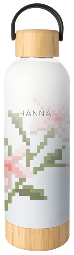 [25004144] BOTELLA TERMO BAMBU 500ML PIXEL