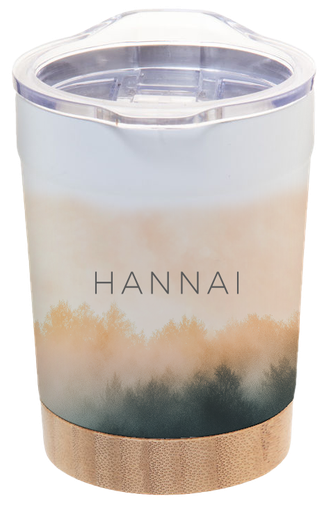 [25004154] VASO TERMO BAMBU 350ML ÁRBOLES
