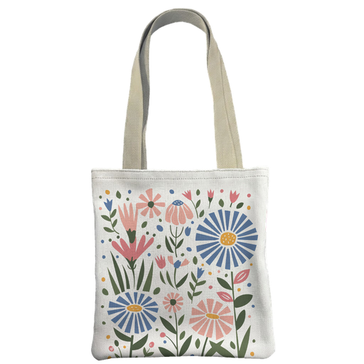 [25004255] BOLSA JERZZEY FLOR CUADRADA