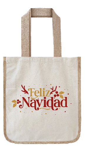 [25004708] BOLSA DUO HANNAI CHRISTMAS FELIZ NAVIDAD