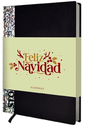[25004789] NOTEBOOK STONE 21BL HANNAI CHRISTMAS FN