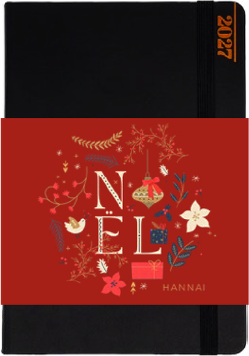AGENDA LINE 21DZ 2027 HANNAI CHRISTMAS NOEL